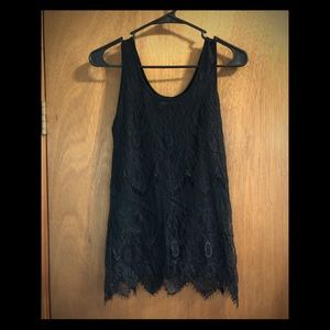 NEW Maurice’s Lace Black Tank